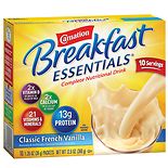 Carnation Breakfast Essentials Complete Nutritional Drink, Packets Classic French Vanilla