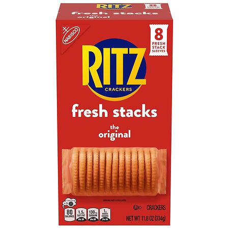 crackers ritz nabisco stacks fresh original