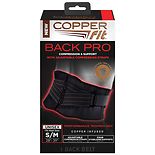 Copper Fit Back Pro 28-39 inchBlack wag-Copper Fit Back Pro 28-39 inchBlack