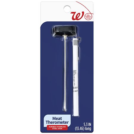 Living Solutions Meat Thermometer Black/White | Walgreens