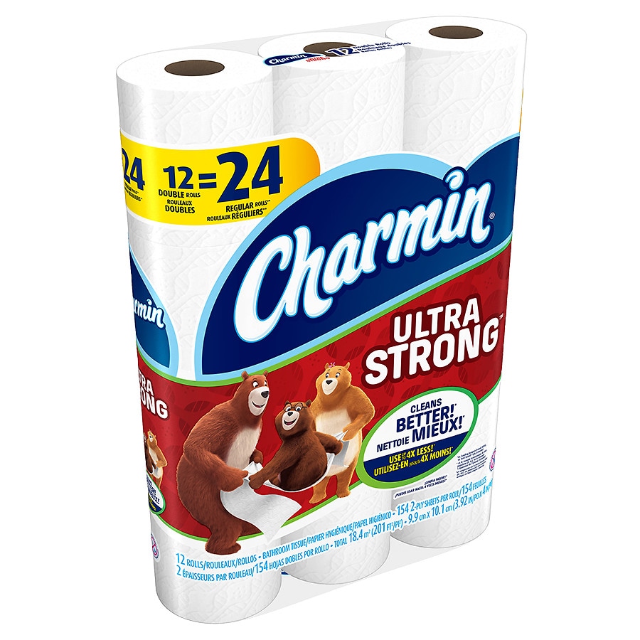 Charmin Ultra Strong Toilet Paper Double Rolls Walgreens