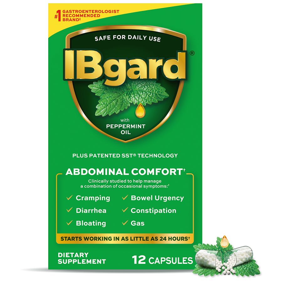 Ibgard IBS Treatment Caps Walgreens