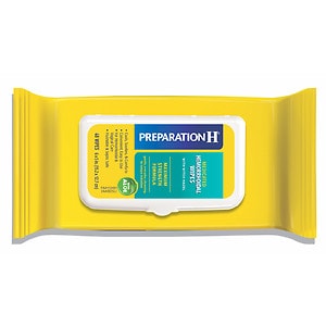  Preparation H Medicated Hemorrhoidal Wipes with Witch Hazel 