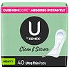 Kotex Natural Balance Natural Balance Ultra Thin Pads Long UnscentedLong, 40 ea