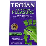 Trojan Extended Pleasure Climax Control Lubricated Premium Latex Condoms product image