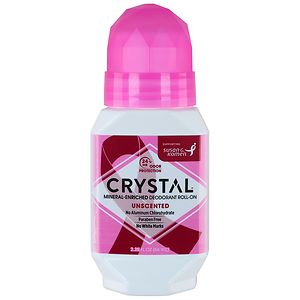 Crystal Body Deodorant, Roll-On Crystal Body Deodorant, Roll-On