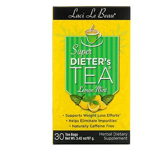 Laci Le Beau Super Dieter's Cleanse Tea Bags Lemon Mint image