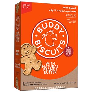 Cloud Star Original Buddy Biscuits, Peanut Butter