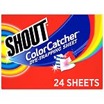 Shout Color Catcher Dye-Trapping, In-Wash Cloths
