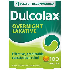 Dulcolax Overnight Relief Laxative Tablets