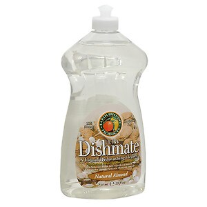 Earth Friendly Products Ultra Dishmate, Liquid Dishwashing Cleaner, Natural Almond