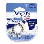 Nexcare First Aid Tape with Dispenser, Gentle Paper, 3/4 in. x 288 in. 3/4 in x 288 in