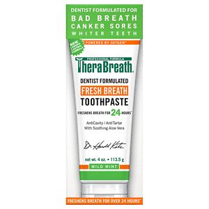 TheraBreath Fresh Breath Toothpaste Mint image