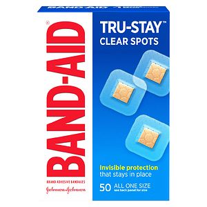 Band-Aid Perfect Blend Clear Bandages, 7/8 Band-Aid Perfect Blend Clear Bandages, 7/8