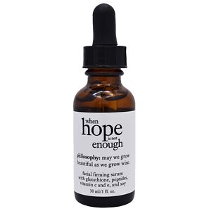 philosophy when hope is not enough, facial firming serum