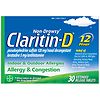 Claritin-D 12 Hour Allergy and Congestion, Tablets