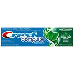 Crest Complete Multi Benefit Toothpaste, + Whitening, Herbal Mint Expressions