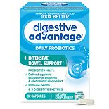 Schiff Digestive Advantage Intensive Bowel Support Dietary Supplement Capsules