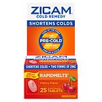 Zicam Cold Remedy Homeopathic Rapid Melts, Cherry