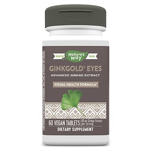 Nature's Way Ginkgold Eyes Ginkgo Biloba, Tablets image