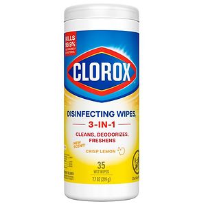 Clorox Disinfecting Wipes, Lemon Fresh