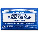 Dr. Bronner's All-One Hemp Pure-Castile Soap Bar Peppermint