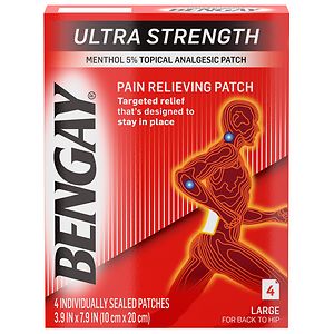 BenGay Ultra Strength Pain Relieving Patches image