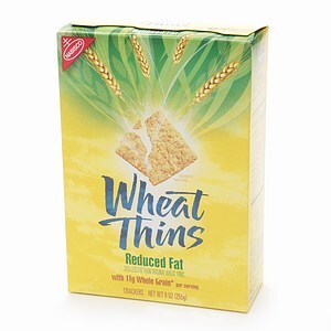 Nabisco Wheat Thins Crackers, Reduced fat