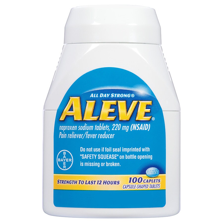 Aleve pain reliever 10mg