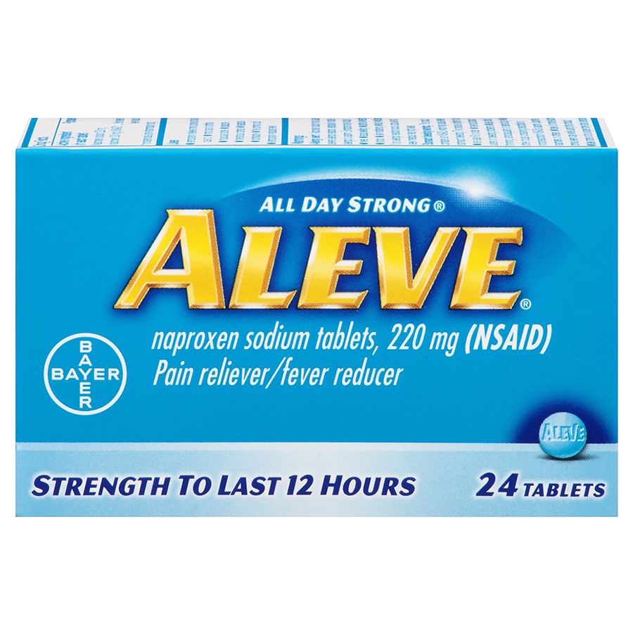 Aleve Pain Reliever/Fever Reducer Tablets