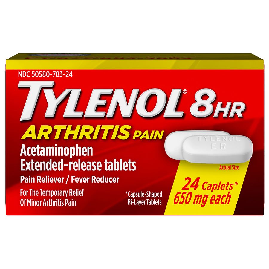 how often can i take tylenol arthritis
