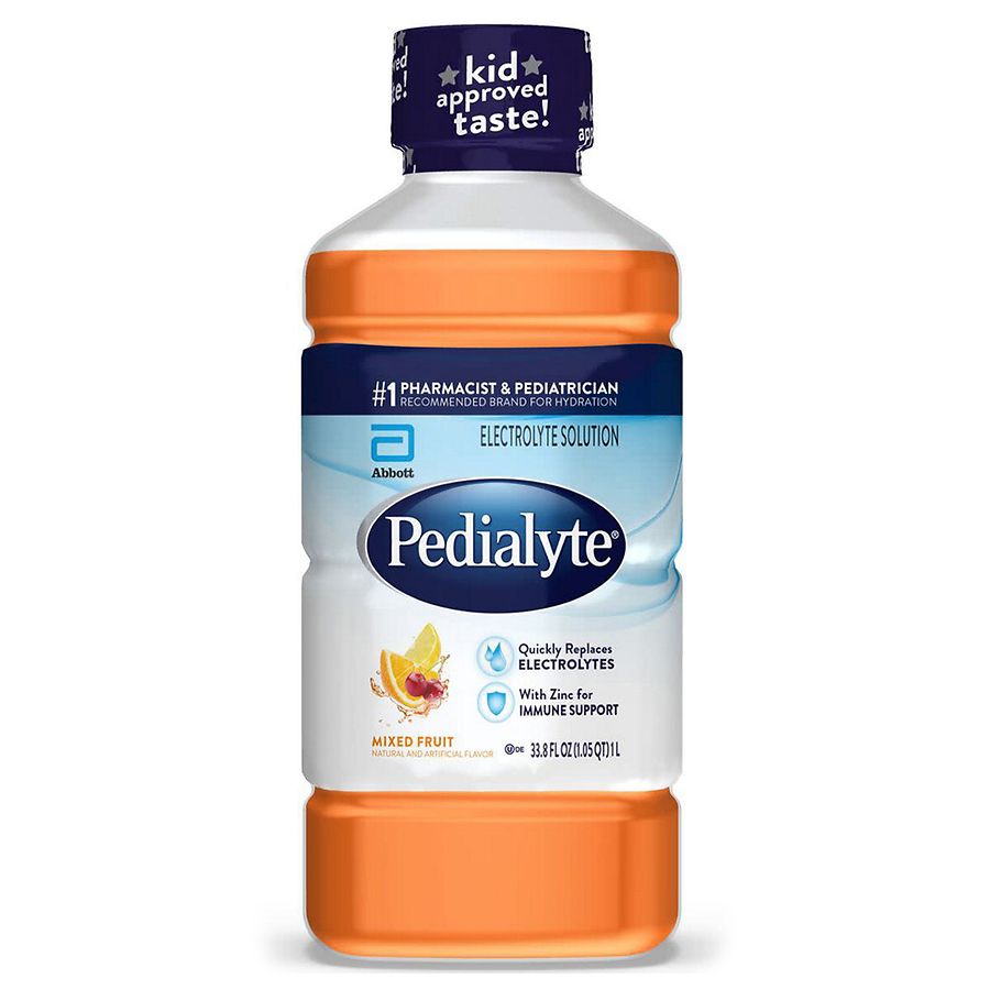 Pedialyte Electrolyte Solution Ready To Drink Mixed Fruit