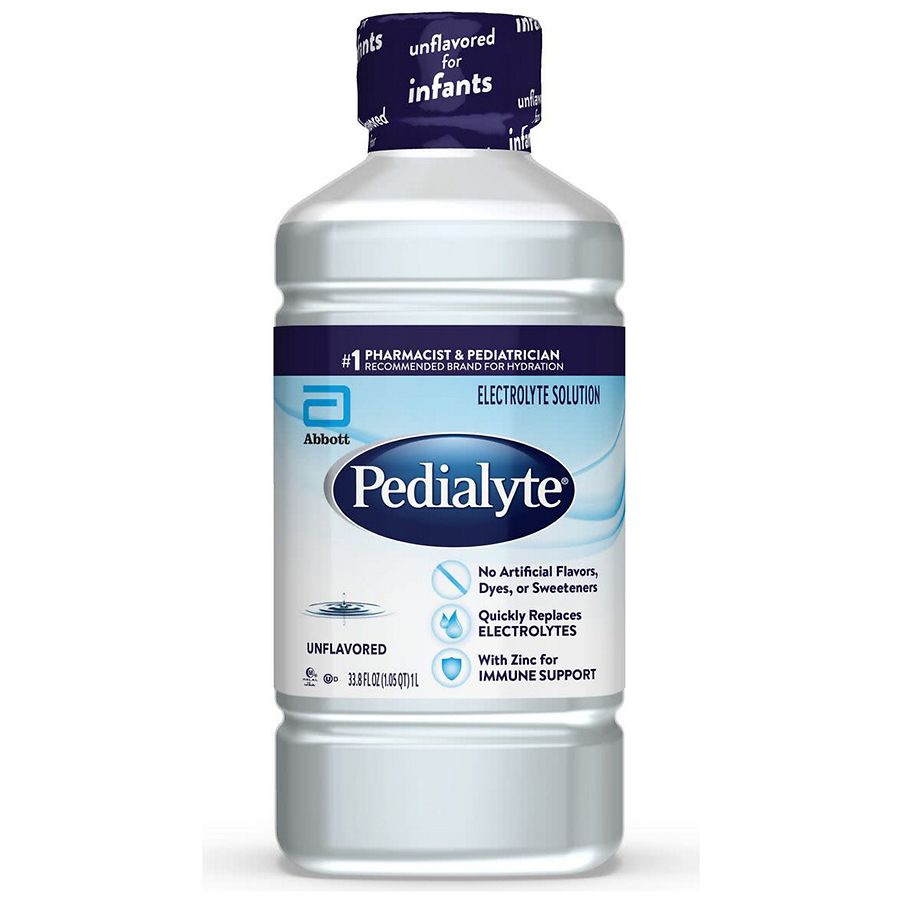 Pedialyte Electrolyte Solution Unflavored Walgreens