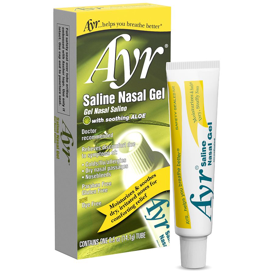 saline nose spray for nose bleeds