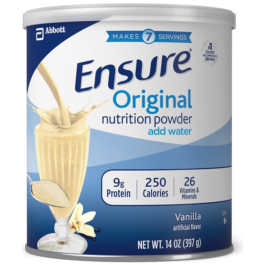Ensure Nutrition Shake Powder Vanilla Walgreens