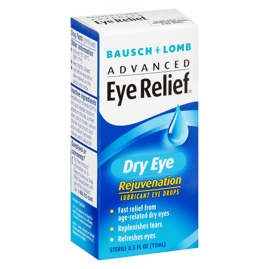 Advanced Eye Relief Dry Eye Rejuvenation Lubricant Eye Drops Walgreens