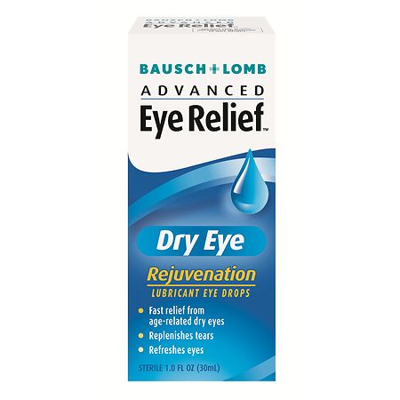 Advanced Eye Relief Lubricant Eye Drops, Dry Eye, Rejuvenation | Walgreens