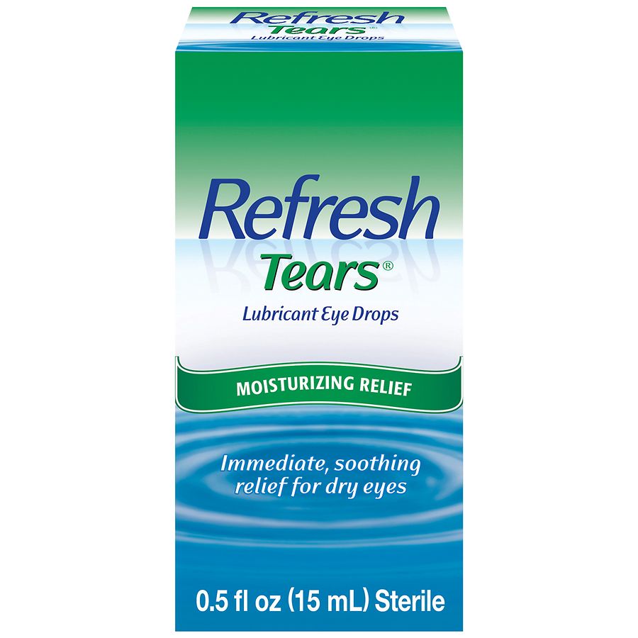 plain saline eye drops