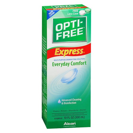 Opti-Free Express Multi-Purpose Disinfecting Solution - 10 fl oz