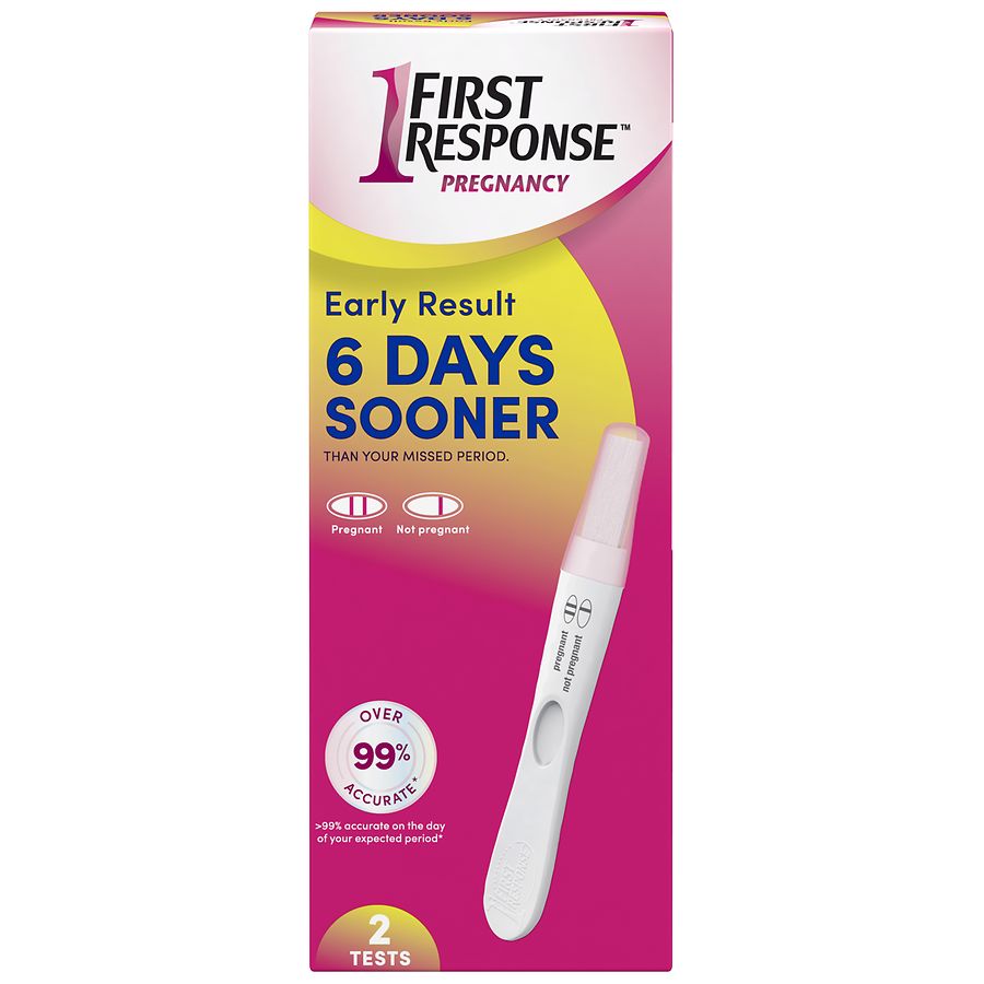 First Response Early Result Pregnancy Test Walgreens