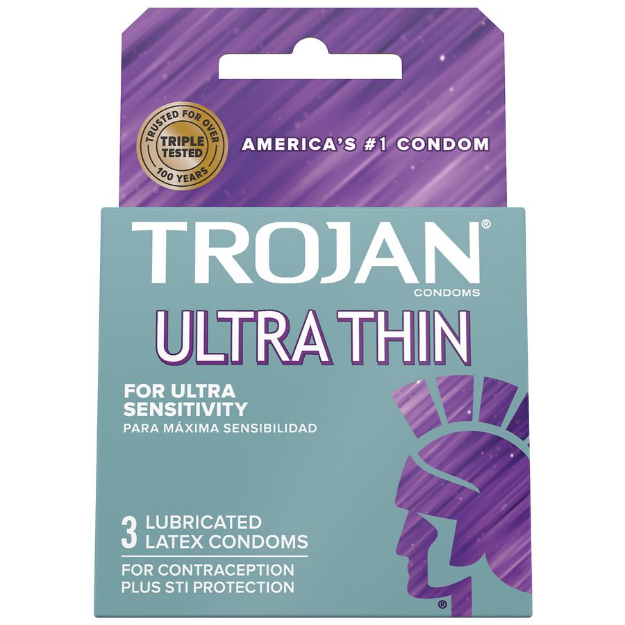 Trojan Lubricated Condoms.
