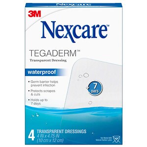 Nexcare Tegaderm Waterproof Transparent Dressing