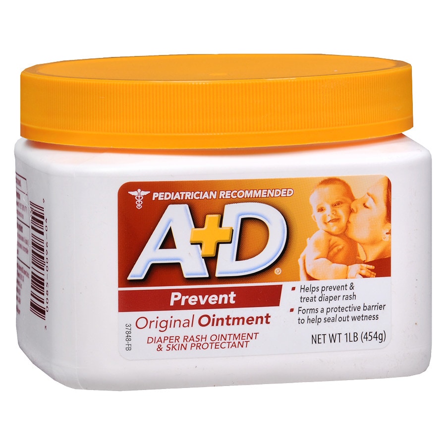 A+D Original Diaper Rash Ointment & Skin Protectant ...
