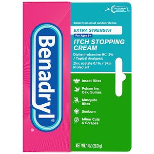 Benadryl Itch Stopping Cream