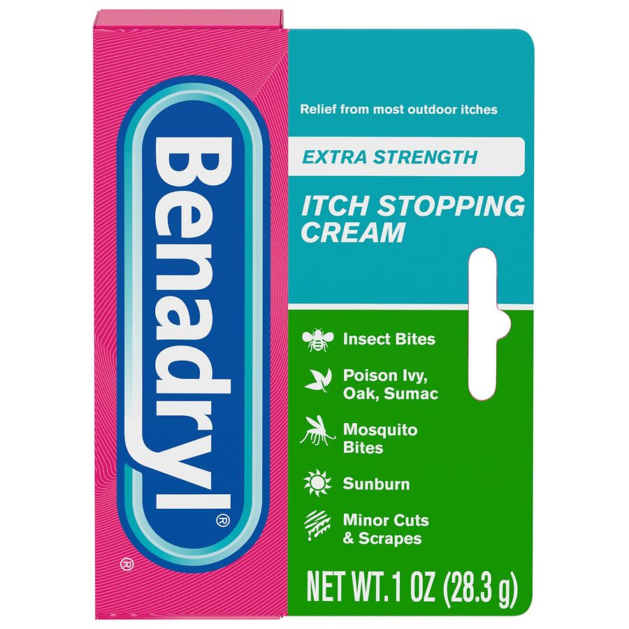 Benadryl Itch Stopping Cream, Extra Strength Walgreens