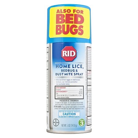 rid step 3 home lice, bedbug & dust mite spray | walgreens