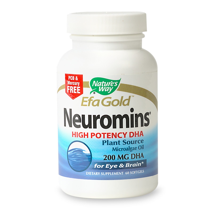  Nature's Way EfaGold Neuromins DHA 200 mg Dietary Supplement Softgels 