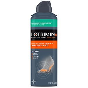 Lotrimin AF Antifungal Deodorant Powder Aerosol Spray, Super Size