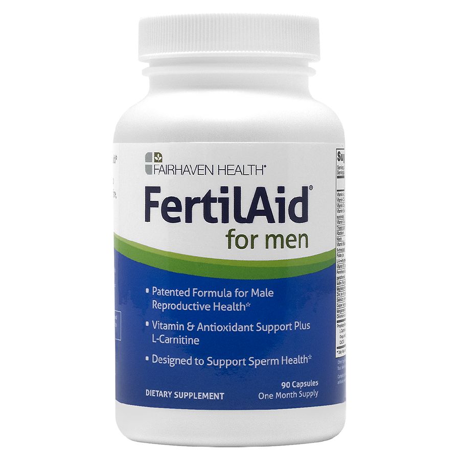 Fertilaid For Men Natural Fertility Supplement Capsules Walgreens