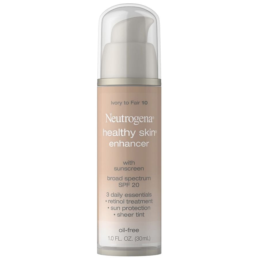 Neutrogena Healthy Skin Enhancer Moisturizer SPF 20, Ivory to Fair